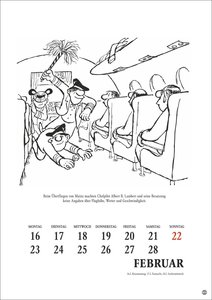 Loriot Heile Welt Halbmonatskalender 2026