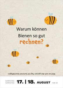 Abreißkalender 365 lustige Kinderwitze 2024