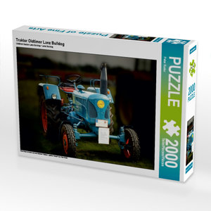 CALVENDO Puzzle Traktor Oldtimer Lanz Bulldog 2000 Teile Puzzle quer