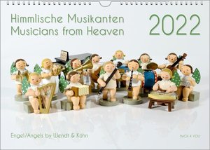 Bach, P: Engel-Kalender, ein Musik-Kalender 2022, DIN A3