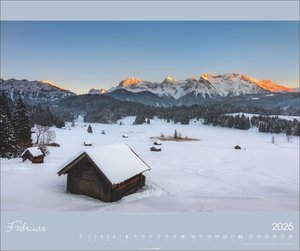 Alpen im Licht Kalender 2026