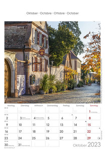 Rheinland-Pfalz 2023 - Bild-Kalender 23,7x34 cm - Regional-Kalender - Wandkalender - mit Platz für Notizen - Alpha Edition