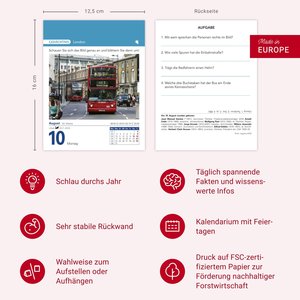 Brain Jogging Tagesabreißkalender 2026