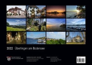Überlingen am Bodensee 2022 - Black Edition - Timokrates Kalender, Wandkalender, Bildkalender - DIN A3 (42 x 30 cm)