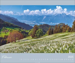 Alpen im Licht Kalender 2025