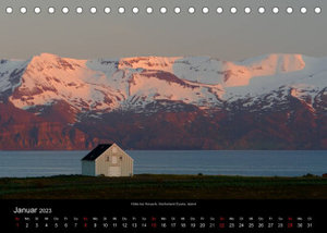 Island (Tischkalender 2023 DIN A5 quer)