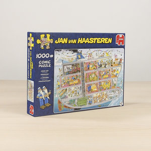 Jumbo 20021 - Jan van Haasteren, Kreuzfahrtschiff, Comic-Puzzle, 1000 Teile