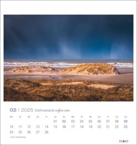 Ostfriesland einfach schön Postkartenkalender 2025