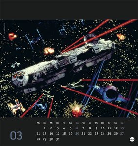 Star Wars Postkartenkalender 2022