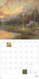 Thomas Kinkade: Land of Light Broschurkalender 2026