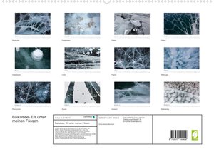 Baikalsee - Eis unter meinen Füßen (Premium, hochwertiger DIN A2 Wandkalender 2023, Kunstdruck in Hochglanz)