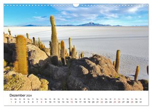 Südamerika - Vom Reich der Inka bis nach Patagonien (Wandkalender 2024 DIN A3 quer), CALVENDO Monatskalender