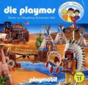 Die Playmos - Reise zu Häuptling Schlanker Bär, 1 Audio-CD