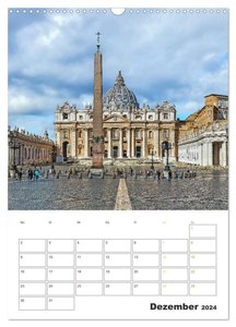 Rom - Kunst, Kultur und Geschichte (Wandkalender 2024 DIN A3 hoch), CALVENDO Monatskalender