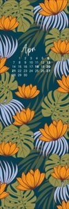 Floral Art Lesezeichen & Kalender 2025