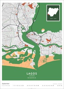 Map Art Kalender 2026