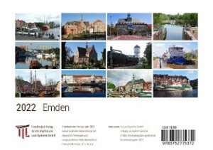 Emden 2022 - Timokrates Kalender, Tischkalender, Bildkalender - DIN A5 (21 x 15 cm)