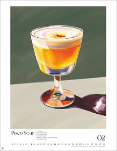 Cocktails Posterkalender 2026