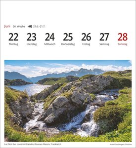Alpen Sehnsuchtskalender 2026