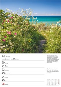 Naturschätze Deutschlands Wochenplaner 2026 - Eine Reise in 53 Bildern