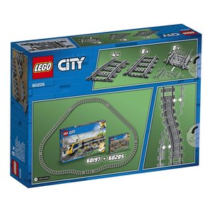 LEGO City Eisenbahn 60205 Schienen