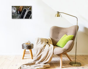 Premium Textil-Leinwand 45 cm x 30 cm quer Ein Motiv aus dem Kalender Schlafende Schönheiten - Automobile Patina