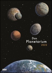 Das Planetarium 2022 - Astronomie im Wand-Kalender - Illustriert von Chris Wormell - Poster-Format 50 x 70 cm