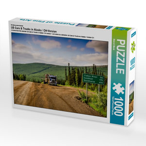 CALVENDO Puzzle Ein Motiv aus dem Kalender US Cars & Trucks in Alaska / CH-Version 1000 Teile Puzzle quer