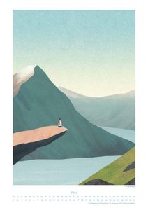 Feeling Nature 2025 – Outdoor-Illustrationen von Henry Rivers – Kalender von DUMONT– Wand-Kalender – 29,7 x 42 cm