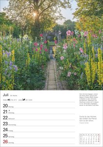 Gartenparadiese Wochenplaner 2026