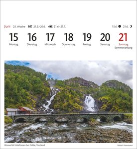 Norwegen Sehnsuchtskalender 2026