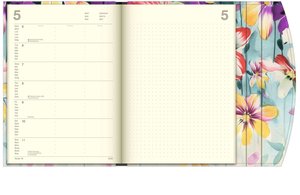 Flower Fantasy 2025 - Diary - Buchkalender - Taschenkalender - 16x22