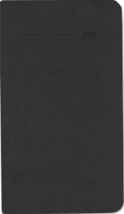 Taschenkalender Tucson schwarz 2023 - Büro-Kalender 9x15,6 cm - 1 Woche 2 Seiten - 128 Seiten - mit weichem Tucson-Einband - Alpha Edition