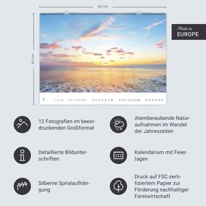 Das Meer Kalender 2026