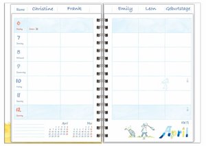 Helme Heine Familienplaner-Buch A5 2026