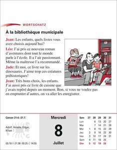 Französisch Sprachkalender 2026