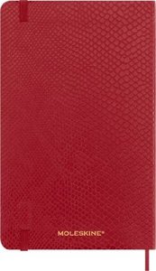 Moleskine 12 Monate Wochen Notizkalender 2024 - Precious & Ethical, Large/A5, Boa Rot