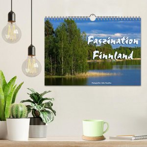 Faszination Finnland (Wandkalender 2024 DIN A4 quer), CALVENDO Monatskalender