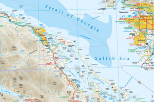 Reise Know-How Landkarte Vancouver Island (1:250.000)
