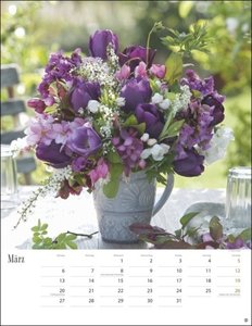 Bunter Blütenzauber Posterkalender 2023. Wandkalender mit 12 wunderschönen Blumensträußen. Dekorativer Foto-Kalender für das Jahr. 44x34 cm. Hochformat mit Spiralbindung