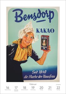 Alles Reklame! Wochen-Kulturkalender 2026 - 53 nostalgische Werbeplakate
