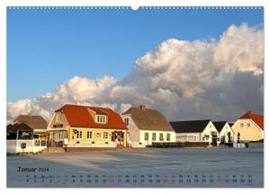 Nordjütland - Dänemarks Norden erleben (hochwertiger Premium Wandkalender 2024 DIN A2 quer), Kunstdruck in Hochglanz