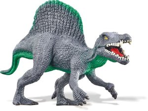 Schmidt 40623 - Schleich, Dinosaurs, Die rasante Dino-Rallye, mit Schleich-Figur Spinosaurus, Kinderspiel