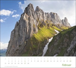 times&more Alpen Bildkalender 2022