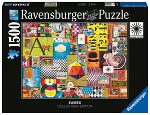 Ravensburger Puzzle 16951 - Eames House of Cards - 1500 Teile Puzzle für Erwachsene und Kinder ab 14 Jahren