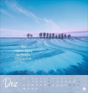 Tage voller Glück Postkartenkalender 2026