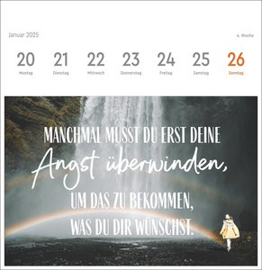 Visual Statements Premium-Postkartenkalender 2025