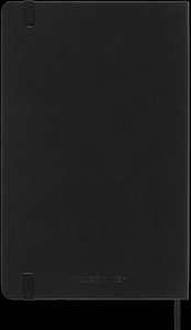 Moleskine 12 Monate Tageskalender 2024, Large/A5, Schwarz