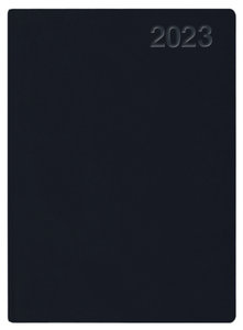 Handwerker-Kalender PVC schwarz 2023