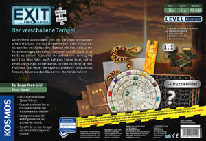 EXIT® Spiel+Puzzle Der verschollene Tempel (E)